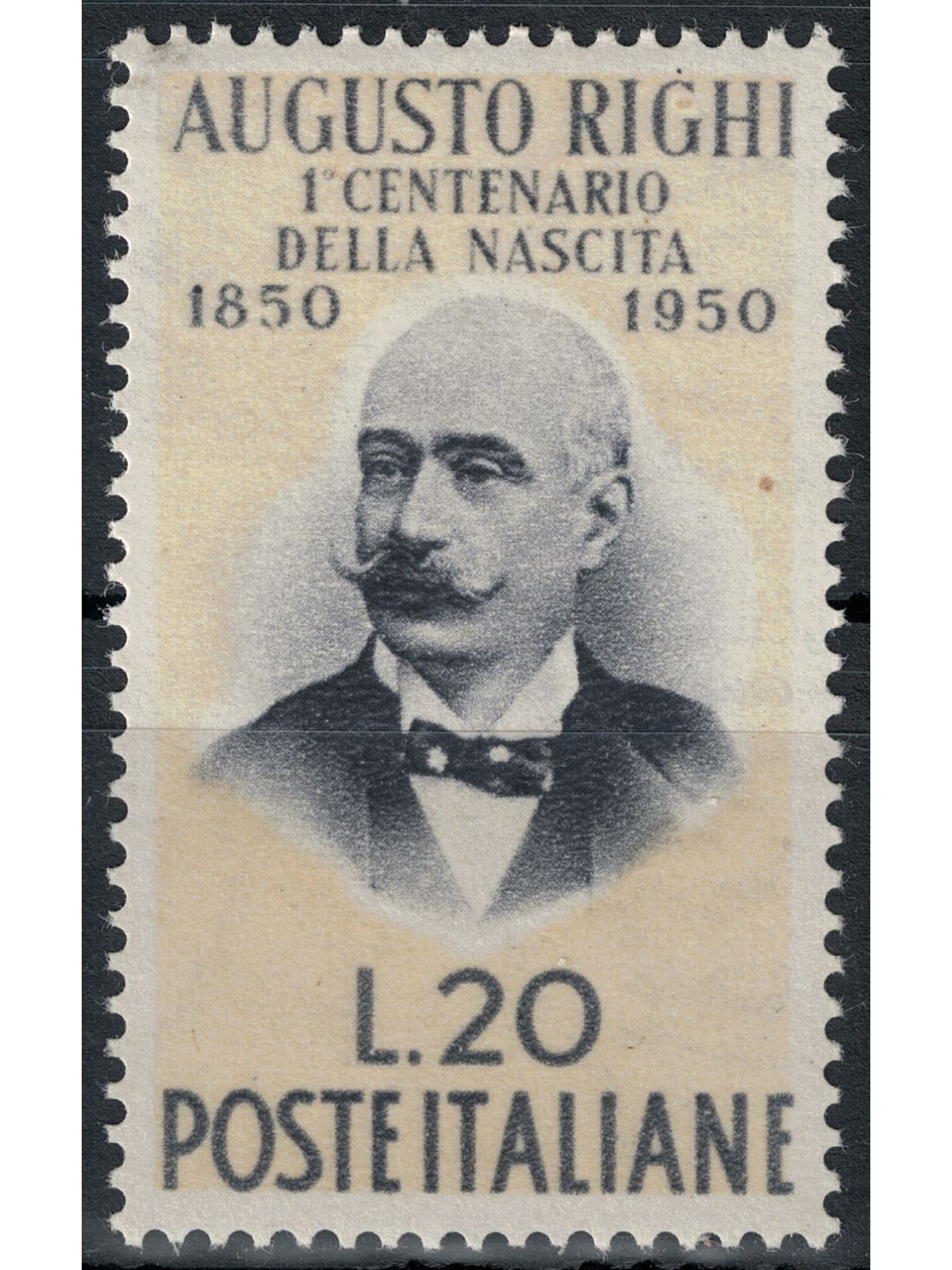 ITALY 1950 Augusto Righi MNH**