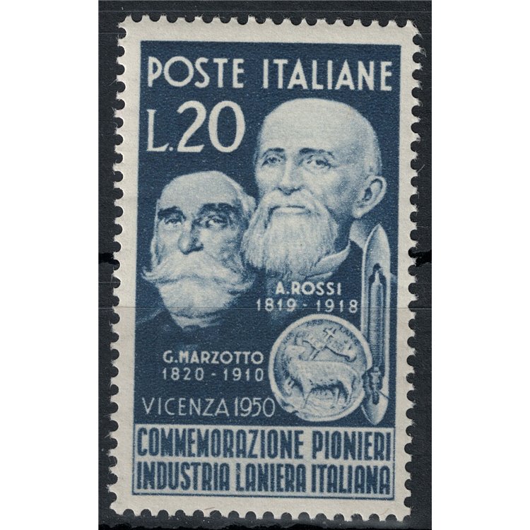 ITALY 1950 Pioneers of the Wool Industry MNH**