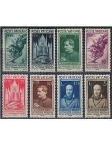 VATICANO 1936 Stampa Cattolica 8v MH*