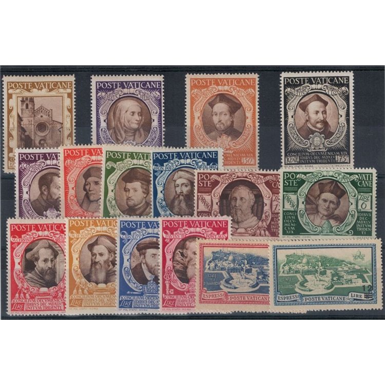 VATICAN 1946 Complete Year 16v MH*