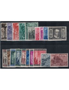 VATICAN 1949 Complete Year 20v MH*