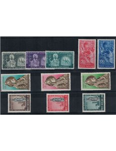 VATICAN 1955 Complete Year 11v MH*