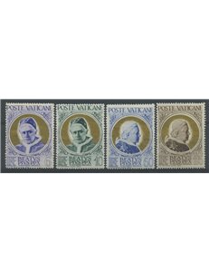 VATICAN 1951 Beatification of Pius X (Golden Pope) 4v MH*