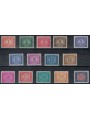 ITALIA 1947-54 Segnatasse (ruota) 14v MNH** © (Lusso)