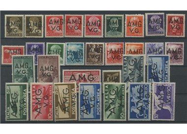 VENEZIA GIULIA (AMG) 1945-47 Giro completo 31v MH*
