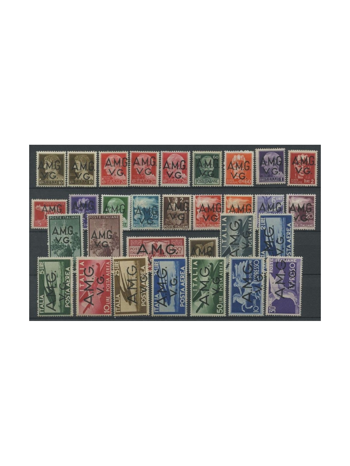 VENEZIA GIULIA (AMG) 1945-47 Giro completo 31v MH*