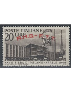 TRIESTE AT THE 1949 MILAN FAIR MH*