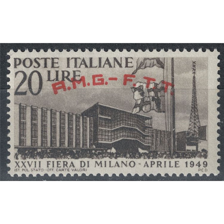 TRIESTE A 1949 Fiera di Milano MH*