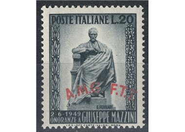 TRIESTE A 1949 Monument to Mazzini MH*