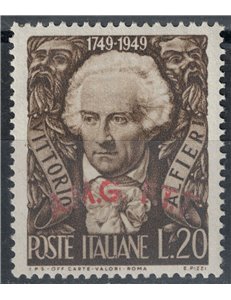 TRIESTE A 1949 Vittorio Alfieri MH*