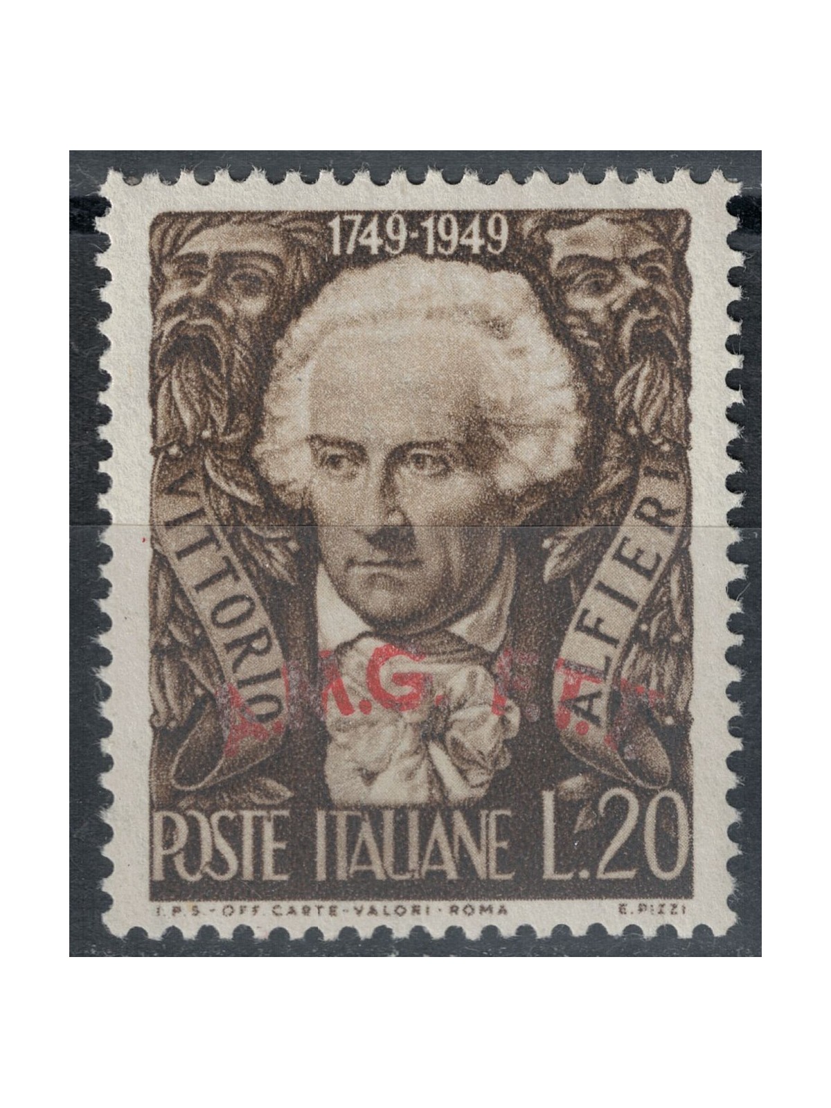 TRIESTE A 1949 Vittorio Alfieri MH*