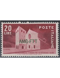 TRIESTE A 1949 Elezioni amministrative di Trieste MH*
