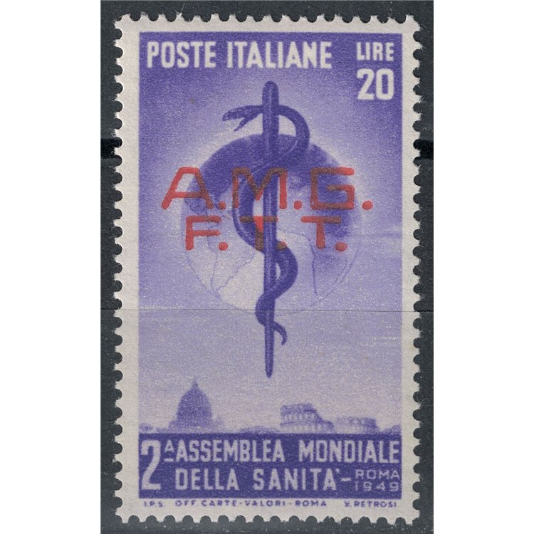 TRIESTE A 1949 Organizzazione della Sanità MH*