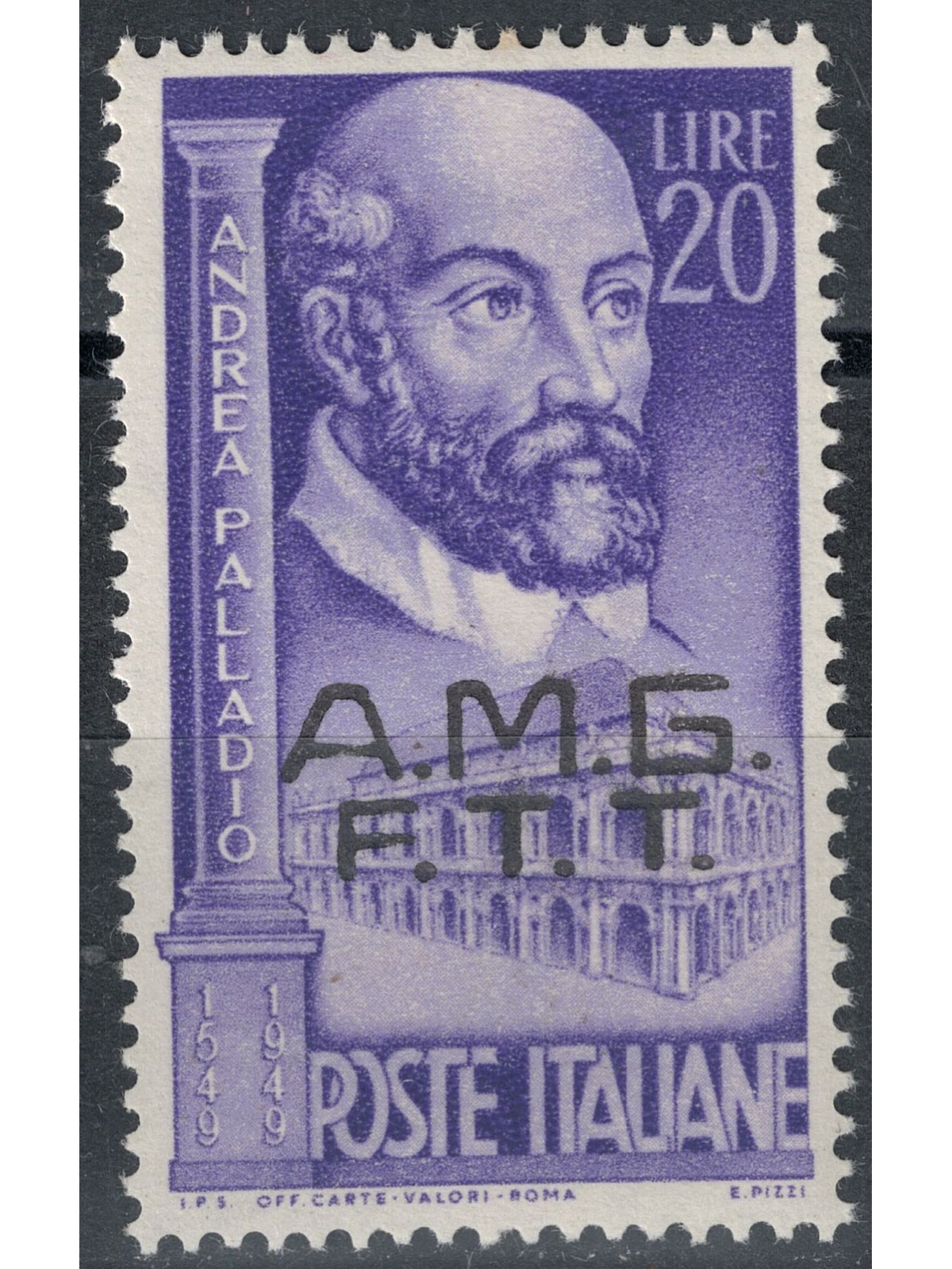 TRIESTE 1949 Andrea Palladio, Palazzo della Ragione MH*