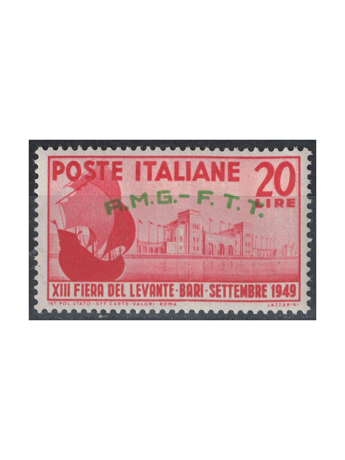 TRIESTE AT 1949 Fiera del Levante MH*