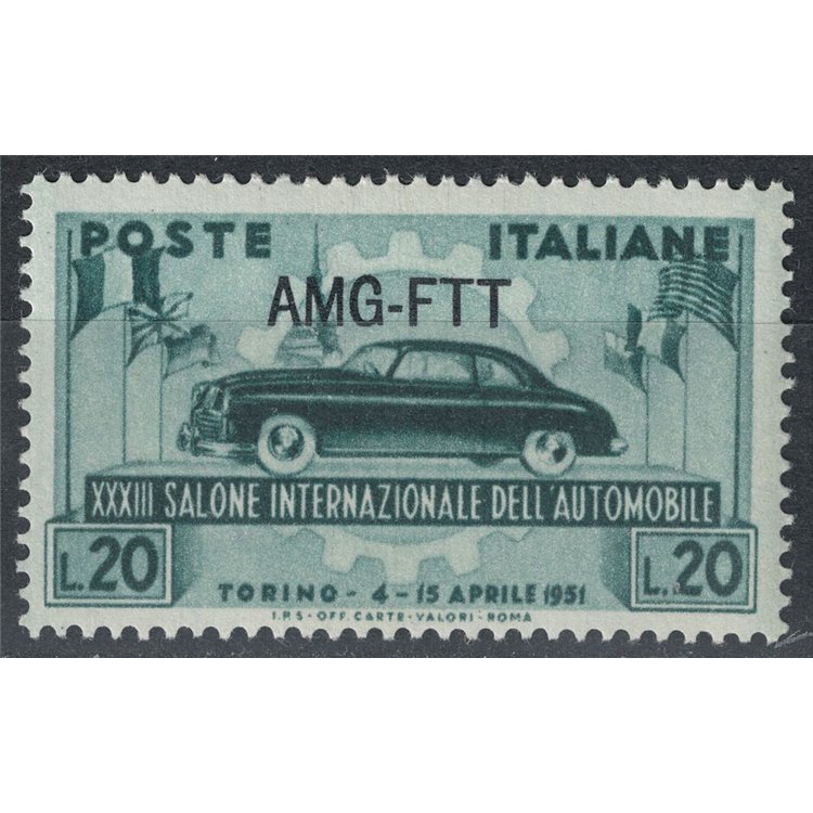 TRIESTE A 1951 Salone dell'automobile MH*