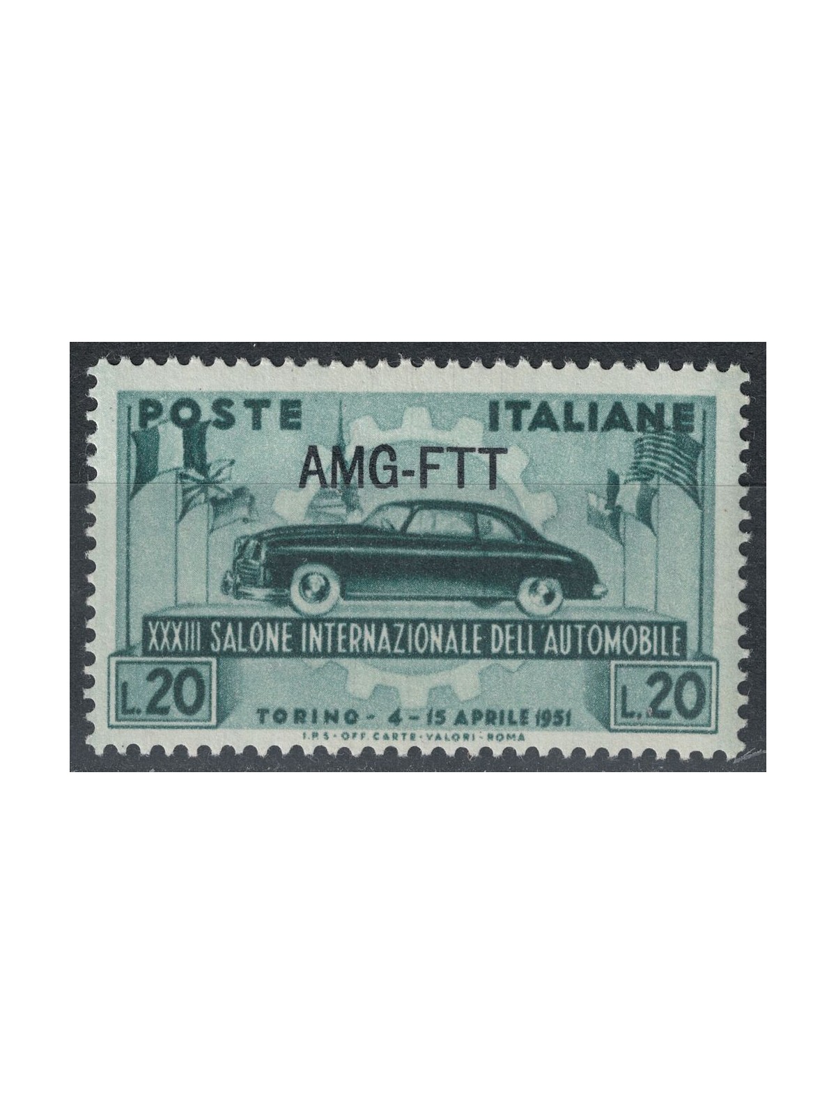 TRIESTE A 1951 Salone dell'automobile MH*