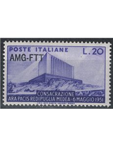 TRIESTE A 1951 Ara Pacis MH*