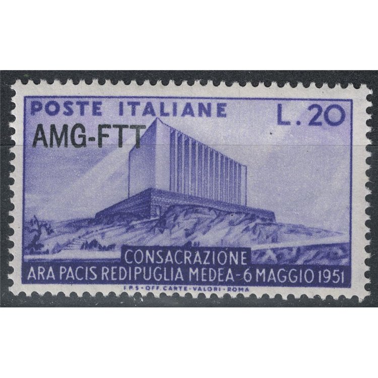 TRIESTE A 1951 Ara Pacis MH*