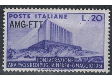 TRIESTE A 1951 Ara Pacis MH*