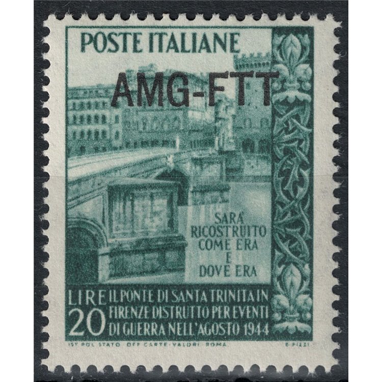 TRIESTE 1949 Santa Trinità Bridge MH*