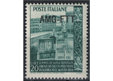 TRIESTE A 1949 Ponte di Santa Trinità MH*