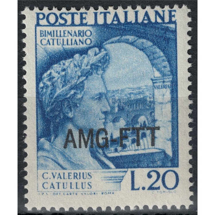 TRIESTE A 1949 Gaio Valerio Catullo MH*