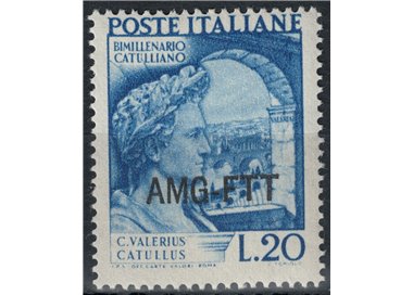 TRIESTE A 1949 Gaio Valerio Catullo MH*