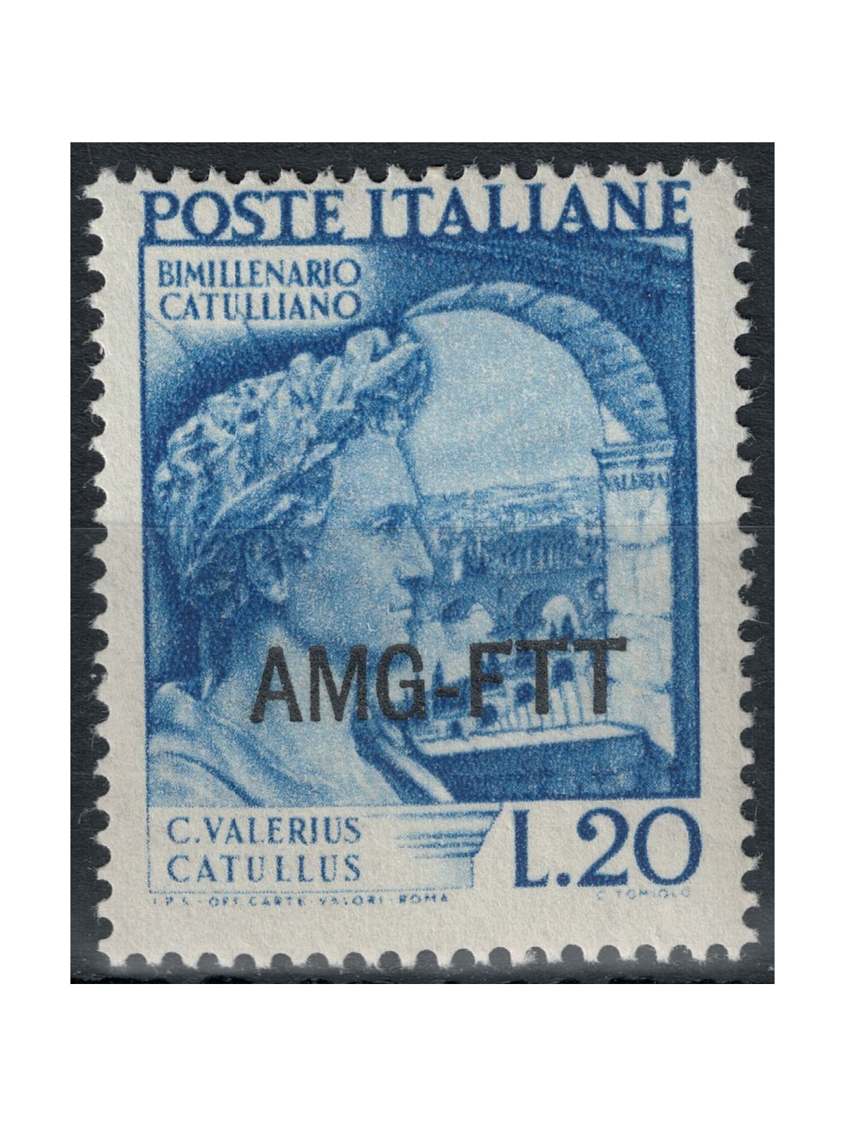 TRIESTE A 1949 Gaio Valerio Catullo MH*