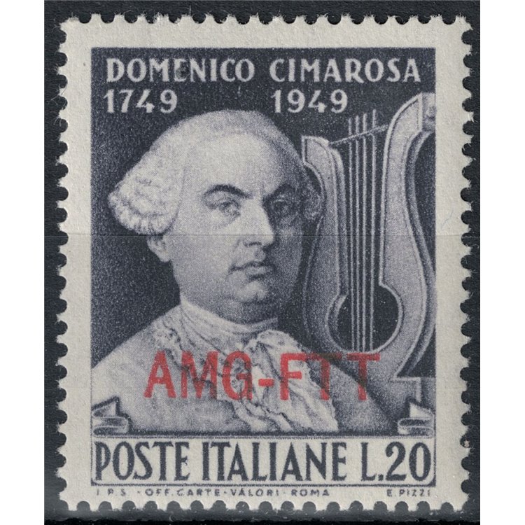 TRIESTE A 1949 Domenico Cimarosa MH*