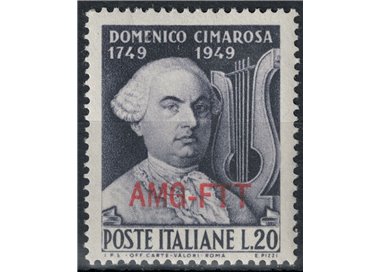 TRIESTE 1949 Domenico Cimarosa MH*
