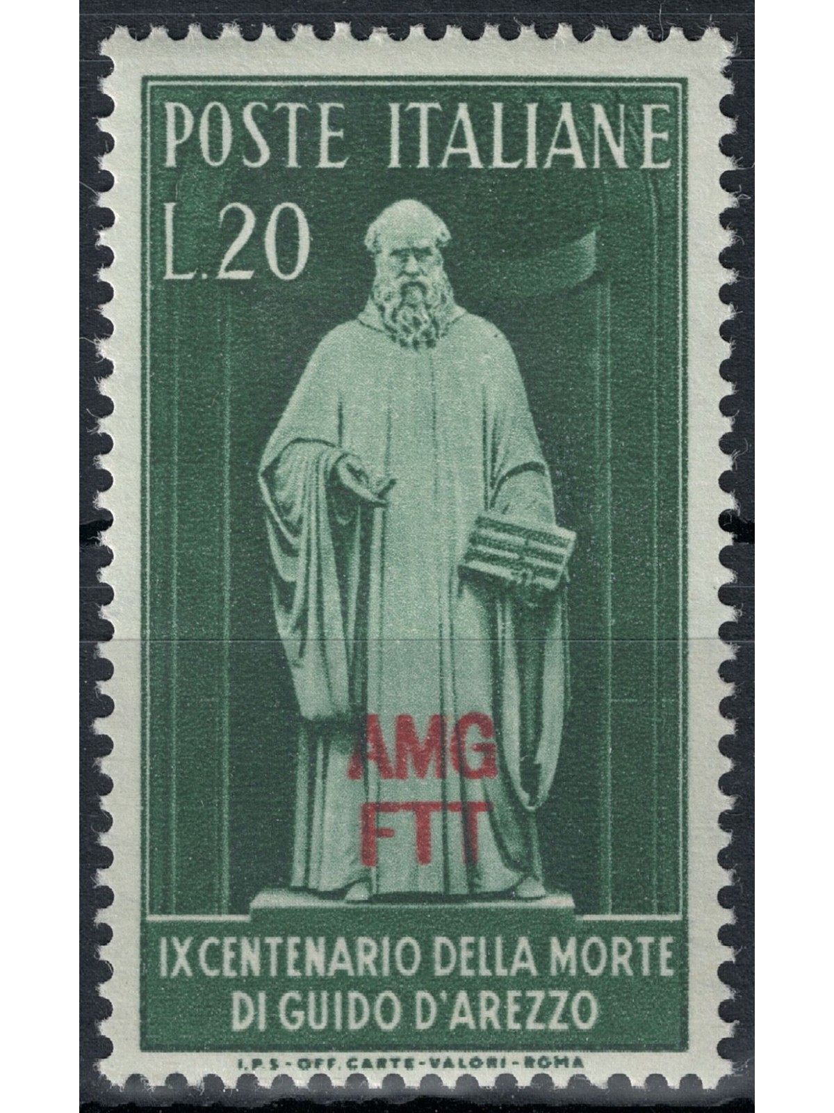 TRIESTE A 1950 Guido d'Arezzo MH*