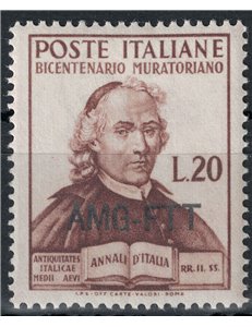 TRIESTE A 1950 Ludovico Antonio Muratori MH*