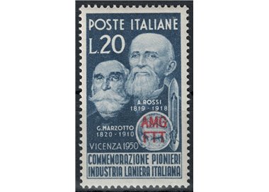 TRIESTE A 1950 Industria laniera italiana MH*