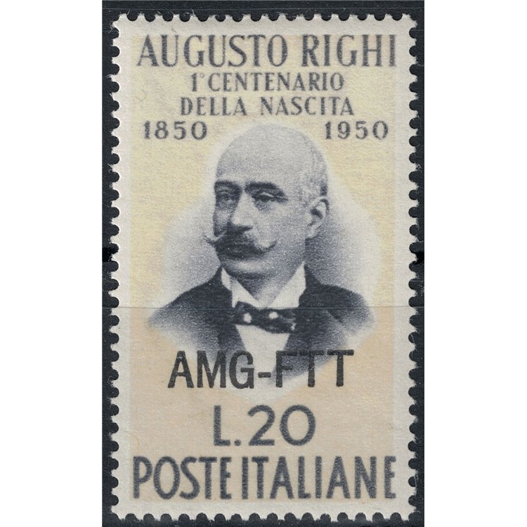 TRIESTE A 1950 Augusto Righi MH*