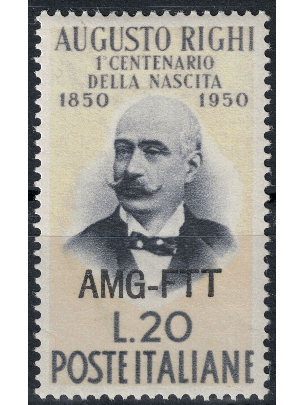 TRIESTE A 1950 Augusto Righi MH*