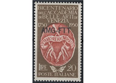 TRIESTE A 1950 Accademia di Belle Arti di Venezia MH*
