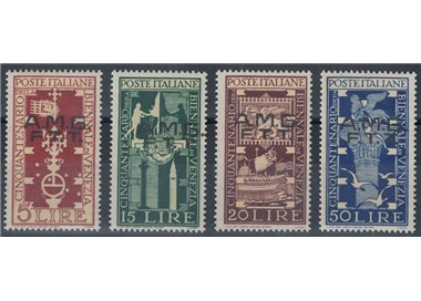 TRIESTE A 1949 Biennale d'Arte di Venezia 4v MH*