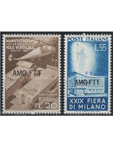 TRIESTE A 1951 Fiera di Milano 2v MH*