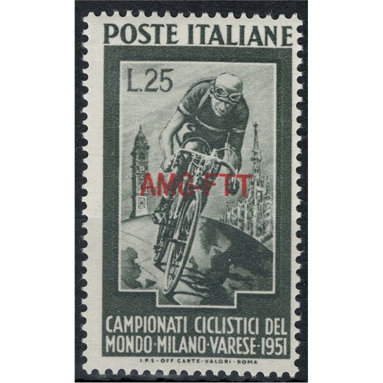 TRIESTE A 1951 Campionati ciclistici del mondo MH*