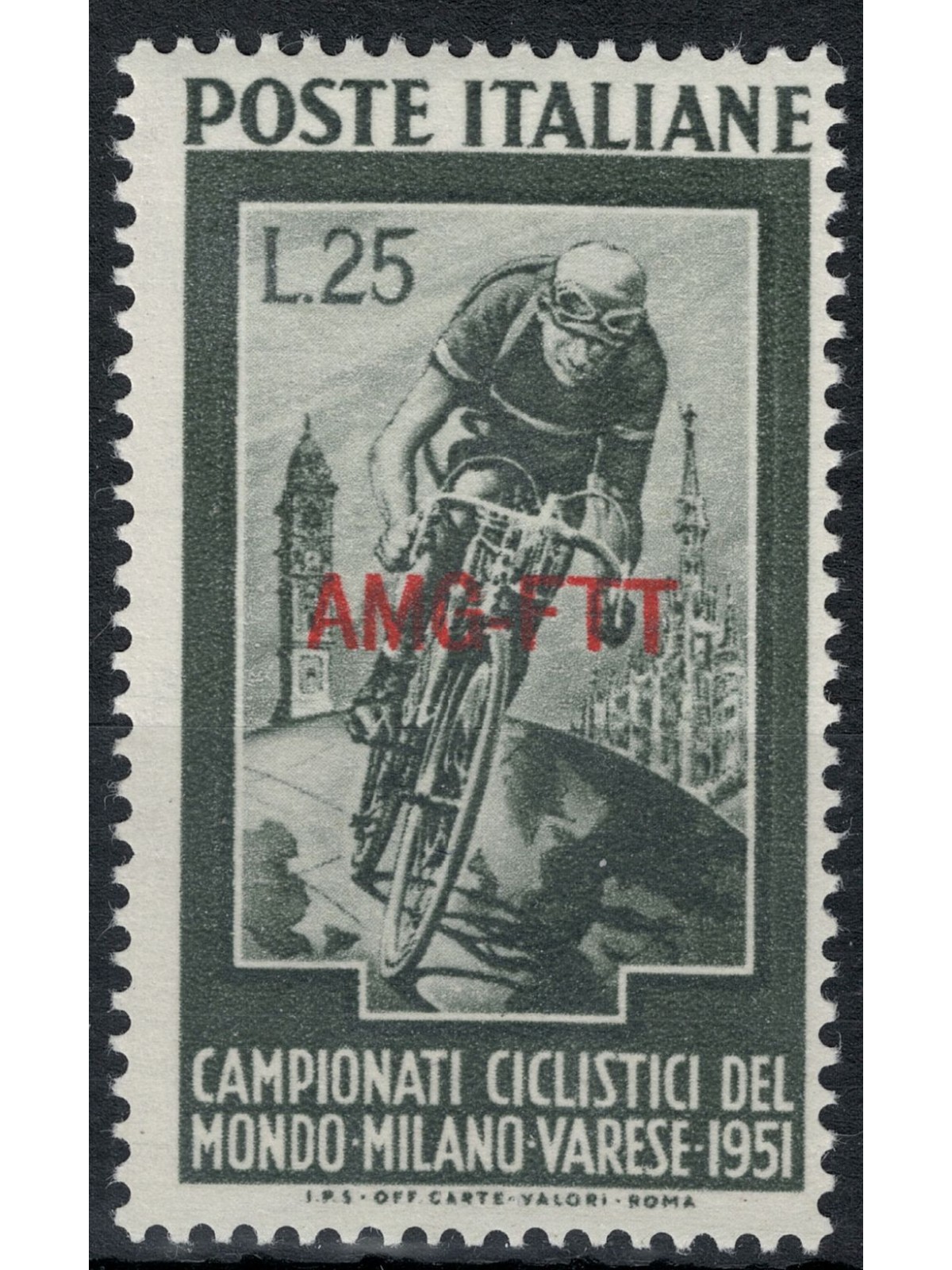 TRIESTE A 1951 Campionati ciclistici del mondo MH*