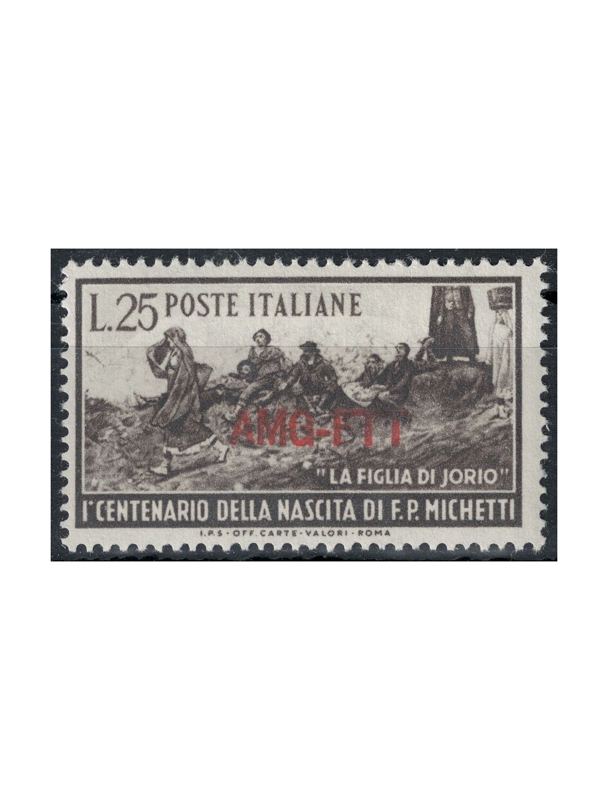 TRIESTE A 1951 Francesco Paolo Michetti MH*