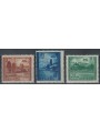 TRIESTE B 1952 Anniversary UPU (airmail) 3v MH*