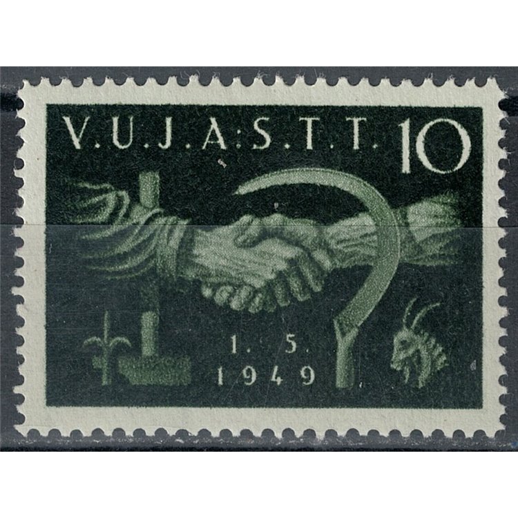 TRIESTE B 1949 May 1st MNH**