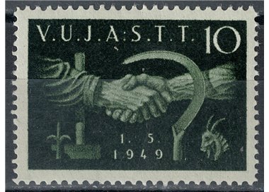 TRIESTE B 1949 May 1st MNH**