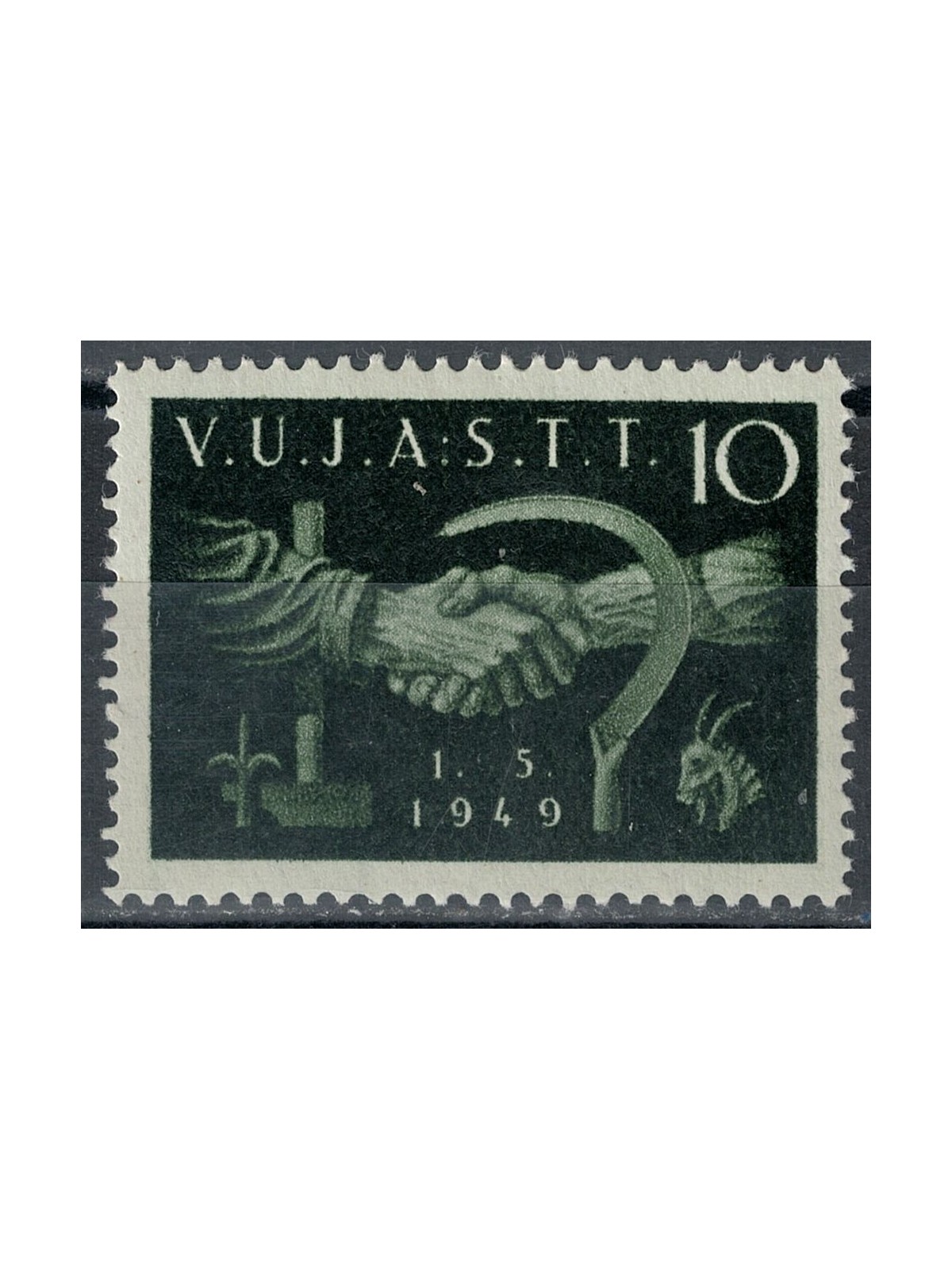 TRIESTE B 1949 1° Maggio MNH**