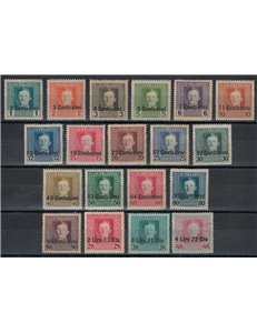 FRIULI (AUSTRIAN WEST) 1918 Austro-Hungarian Military Post 19v MH*