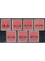 FRIULI (WESTERN AUSTRIAN) 1918 Postage Due 7v MH*