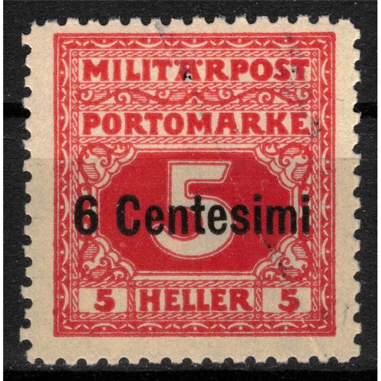 FRIULI (AUSTRIAN WEST) 1918 Postage Due 6c on 5h (perf. 11½) MNH**