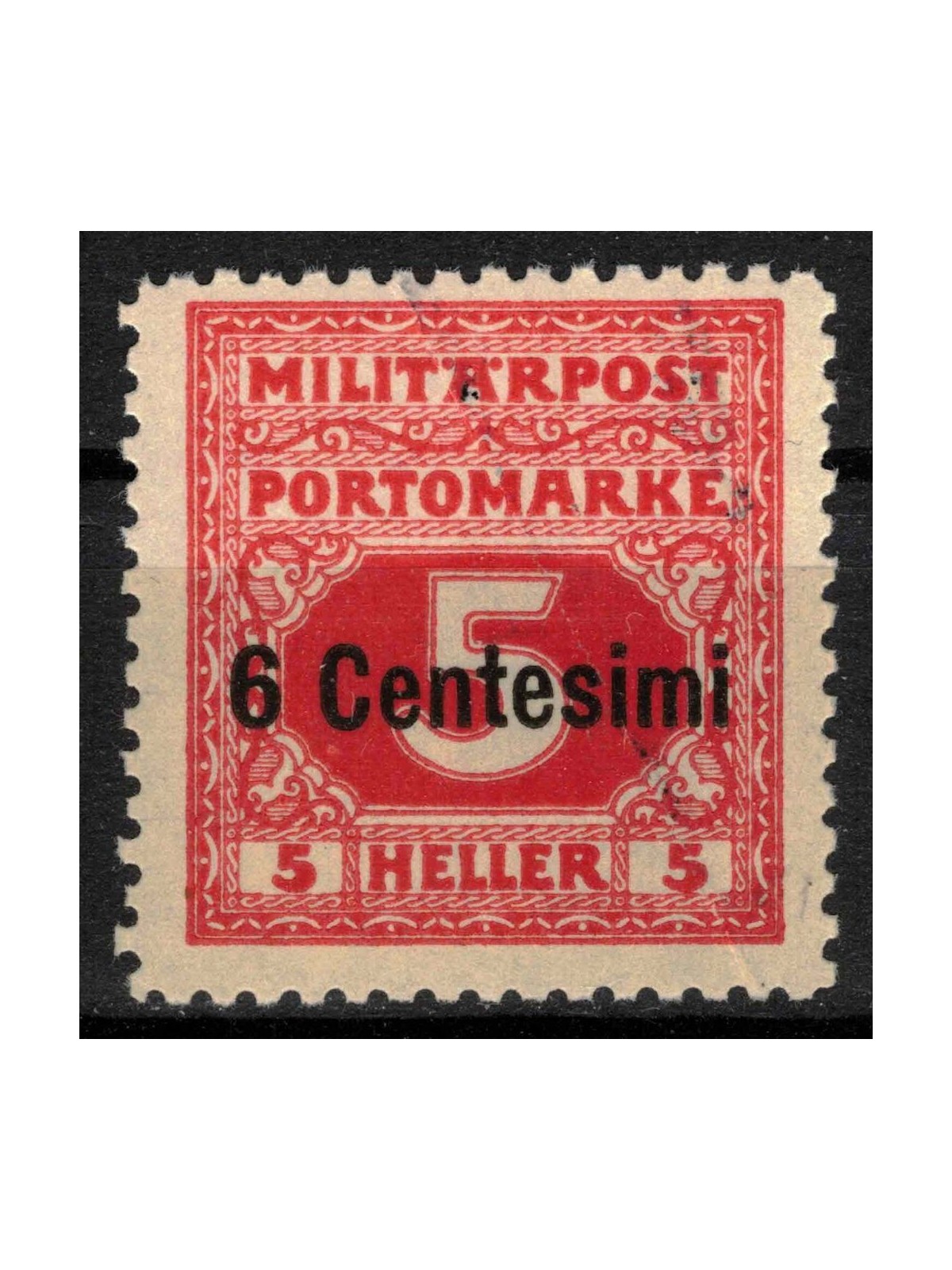 FRIULI (AUSTRIAN WEST) 1918 Postage Due 6c on 5h (perf. 11½) MNH**